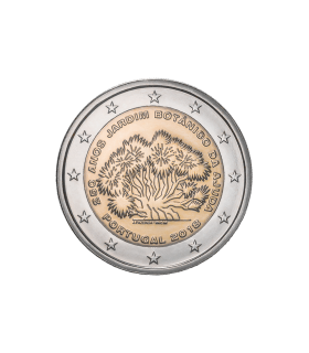 2 Euro Portugal 2018 250 ans du jardin botanique d’Ajuda