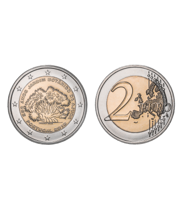 2 Euro Portugal 2018 Belle Epreuve - 250 ans du jardin botanique d’Ajuda