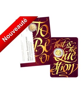 2 Euro Saint Marin 2016 SHAKESPEARE - Thème:   2 € commémorative Saint Marin 2016 sur le thème du 400ème anniversaire de la mort