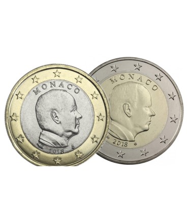 pack 2 euro + 1 Euro Monaco 2018