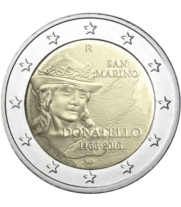 2 Euro Saint Marin 2016 Donatello -  

Thème:   2 € commémorative Saint Marin 2016 sur le thème du célèbre sculpteur florentin D