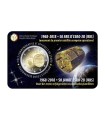 Coincard Francaise 2 Euro Belgique 2018  Satellite Esro 2B Iris