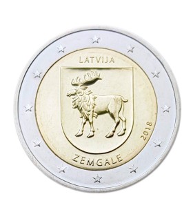 2 Euro Lettonie 2017 Zemgale