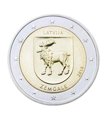 2 Euro Lettonie 2017 Zemgale