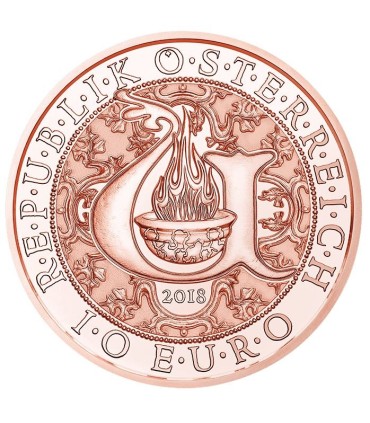 10 Euro Autriche 2018  URIEL - L'ANGE ILLUMINATEUR