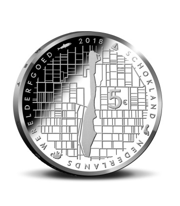 5 euro Pays Bas 2018 Leuvarde, Capitale Européenne de la Culture