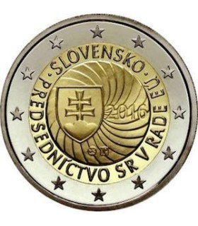 2 Euro Slovaquie 2016 Presidence UE -  

 Tirage: 1 000 000 exemplaires

  - 2 Euro Slovaquie 2016 Presidence UE -  Le Comptoir 
