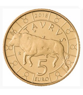 5 Euro Saint Marin 2018 Taureau