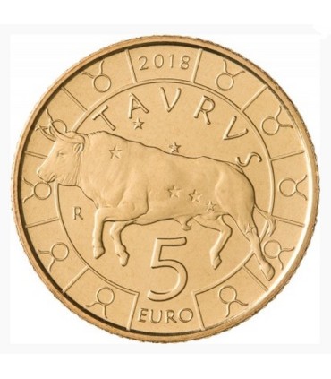 5 Euro Saint Marin 2018 Taureau