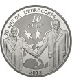 10 Euro Europa 2012 - Description :
 
Débutée en 1998, la série « Europa » met cette année l’amitié
franco-allemande à l’honneur