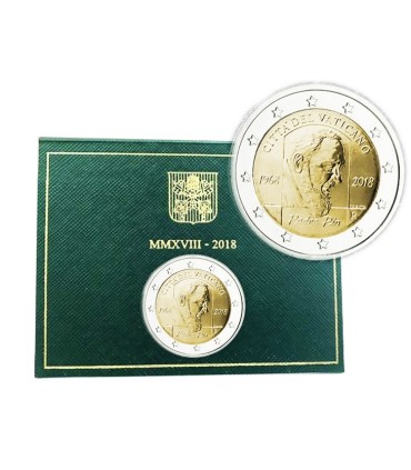 2 Euro Vatican 2018 Patrimoine Culturel