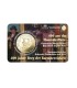 Coincard 2,50 Euro Francaise Belgique 2018 n°2