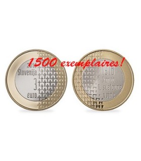 3 euro Slovénie 2018 BE
