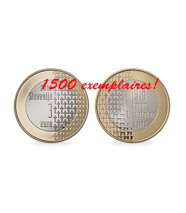 3 euro Slovénie 2018 BE
