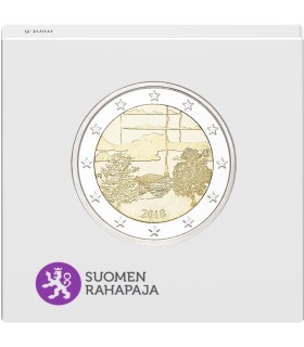 2 Euro  Finlande 2018 BE Sauna