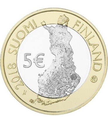 5 Euro Finlande 2017 Juho Kusti Paasikivi