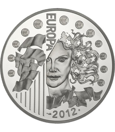 10 Euro Europa 2012 - Description :
 
Débutée en 1998, la série « Europa » met cette année l’amitié
franco-allemande à l’honneur