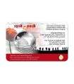 5 Euro Belgique 2018 100 ans de la grande guerre