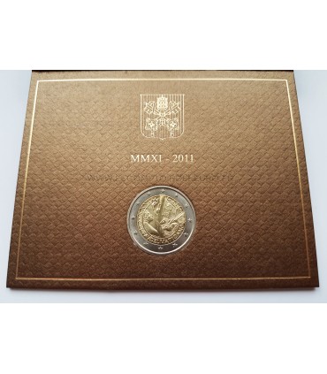 2 Euro Vatican 2011 26e Journée Mondiale de la Jeunesse - 
	 

	Description :

	 Pièce de 2 € commémorative en coffret officiel 