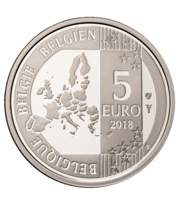 5 Euro Belgique 2018 60 ans des Schtroumfps