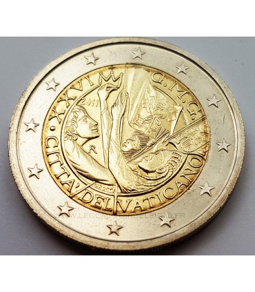 2 Euro Vatican 2011 26e Journée Mondiale de la Jeunesse - 
	 

	Description :

	 Pièce de 2 € commémorative en coffret officiel 