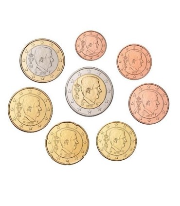 Serie Euro Belgique 2018