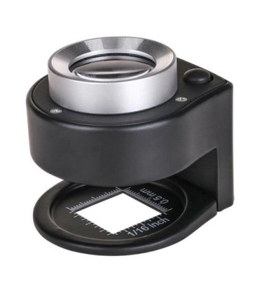 loupe x30 à leds +uv
