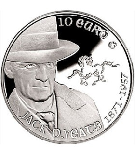 10 Euro IRLANDE 2012 - Description :
 

Thème: Jack Butler Yeats
 
 
Caractéristiques:
 
Poids: 28,28 g
Dimensions: 38,61 mm
Tir