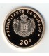 20 euro or BE MONACO 2008 - 
	Descriptif : MONACO : NOUVELLE MONNAIE COMMÉMORATIVE EN OR 20 EUROS PRINCE ALBERT II. Une pièce pr