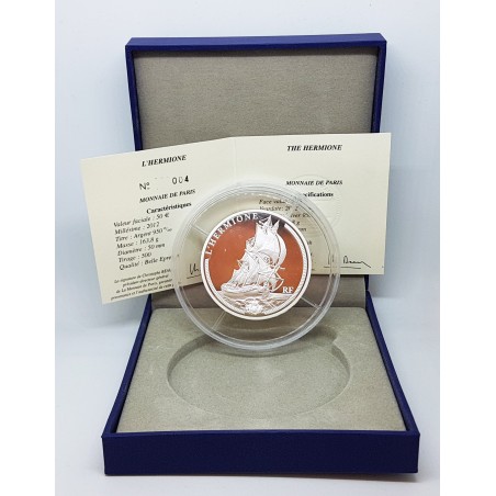 50 Euro France 2012 L'hermione