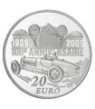 20 Euros Ettore BUGATTI - ARG Piéfort BE 2009 - Auteur: Atelier de Gravure
Poids: 44,4 gr  1,55 oz
Diamètre: 37 mm  1,46 inch
Ti