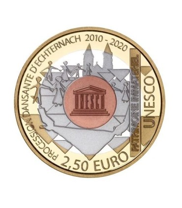Coffret  UNESCO Luxembourg 2018 - 2020