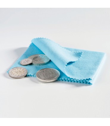 Chiffon de polissage bleu