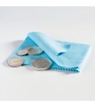 Chiffon de polissage bleu