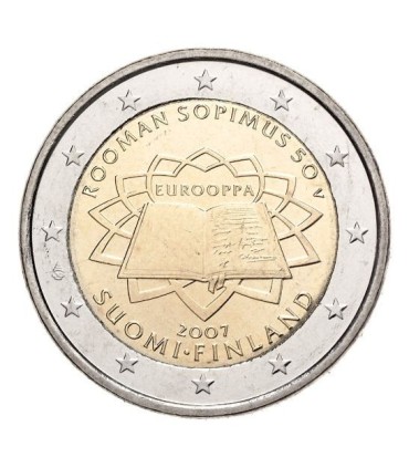 2 Euro FINLANDE 2007 Traité de Rome