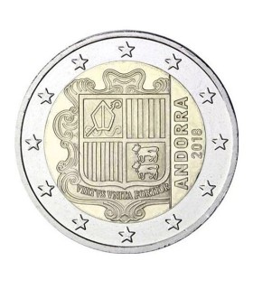 2 Euros Andorre courante 2018