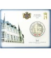 Coincard 2 Euro Luxembourg 2019 100e anniversaire de l’accession au trône de la Grande-Duchesse Charlotte.