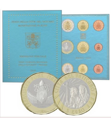 BU VATICAN 2018 9 pièces