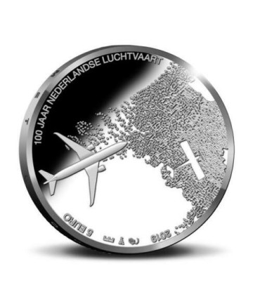 5 euro Pays Bas 2019 - 100 ans Aviation dans les Pays-Bas
