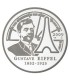 Gustave Eiffel 2009 - 20 Euro ARG Piéfort BE - Auteur: Atelier de Gravure
Poids: 44,4 gr  1,55 oz
Diamètre: 37 mm  1,46 inch
Tir