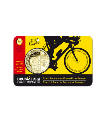 Coincard 2,50 Euro Flamande Belgique 2019 -Tour de France