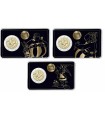 3 x 2 Euro France 2019 - 60 ans d'Astérix  Les 3 Variantes