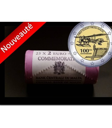 25x2 euro commemorative Malte 2015 - 
	 

	Thème:  25x2 € commémorative Malte 2015 commémorant le  100ème Anniversaire du 1er Vo