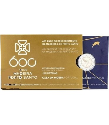 2 Euro Portugal 2019 BE - 600 ans de la découverte de l'île de Madère