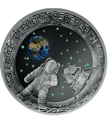20 Euro Autriche 2019 - 50 ans du 1er Alunissage