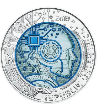 25 Euro Autriche Nobium 2019
