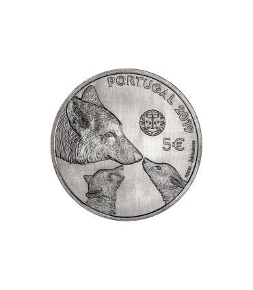 5 Euro Portugal 2019 Loup Ibérique