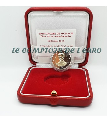 2 Euro Monaco 2019 200e anniversaire de l’accession au trône du prince Honoré V