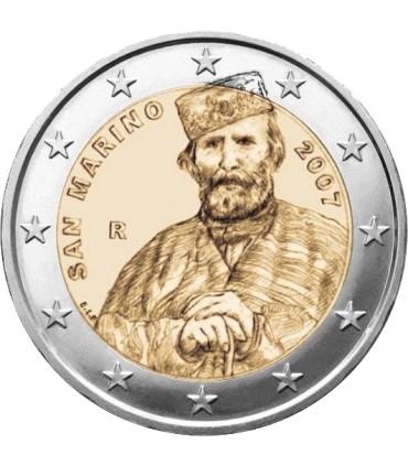 2 Euro SAINT MARIN 2007 Garibaldi - Saint Marin 2007 - 2 € - " Giuseppe Garibaldi "
 
Dessin commémoratif : bicentenaire de la