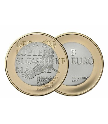 3 euro Slovénie 2019